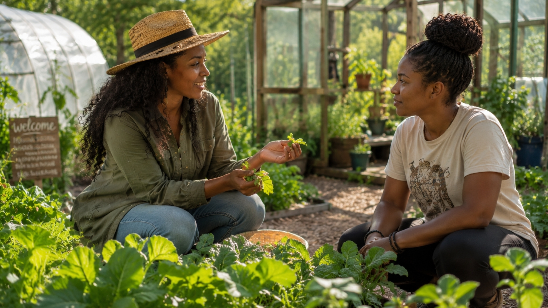 Learning without shame — two people in conversation